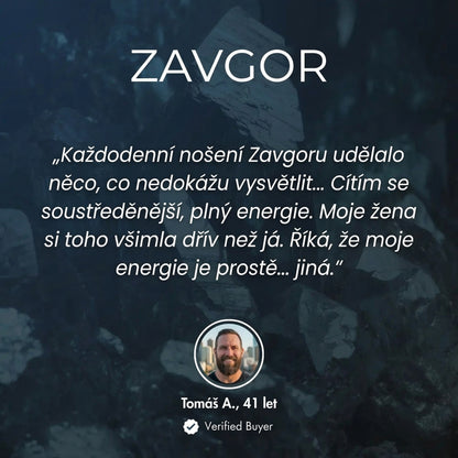 ZAVGOR® Hematitový Náramek